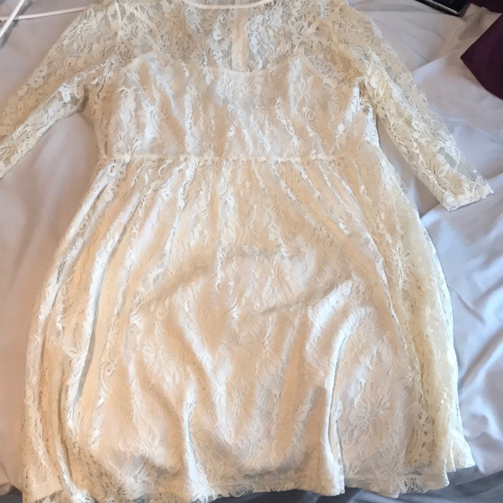 White dress